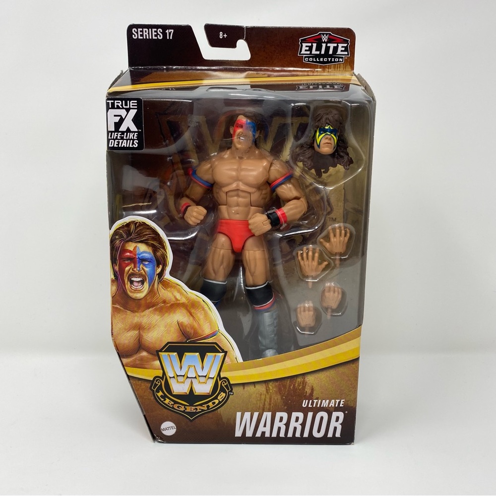 WWE‎ Legends Elite Collection Ultimate Warrior Action Figure NEW
